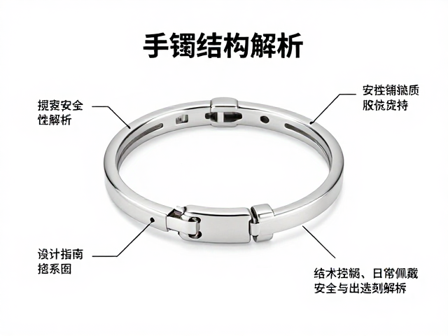 铰链式手镯结构完整性解析,设计要点与选购指南