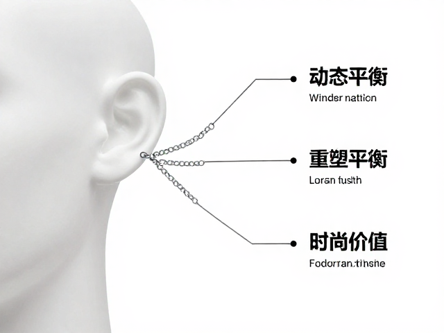 耳钉链式连接设计解析,品牌效应如何重塑时尚潮流与审美价值