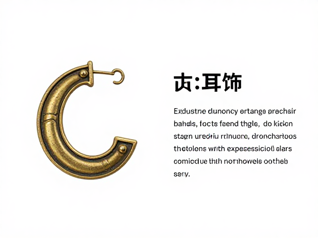 C形耳勾古董耳饰,复古美学与佩戴舒适度解析