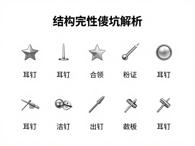 耳钉结构完整性解析,私人收藏避坑指南与鉴定技巧