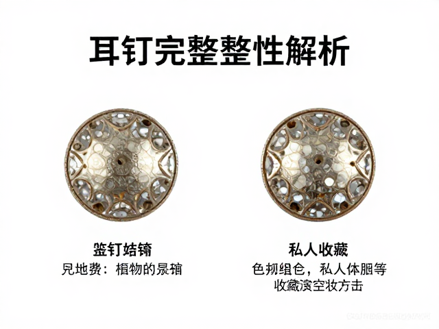 耳钉结构完整性解析,私人收藏避坑指南与鉴定技巧