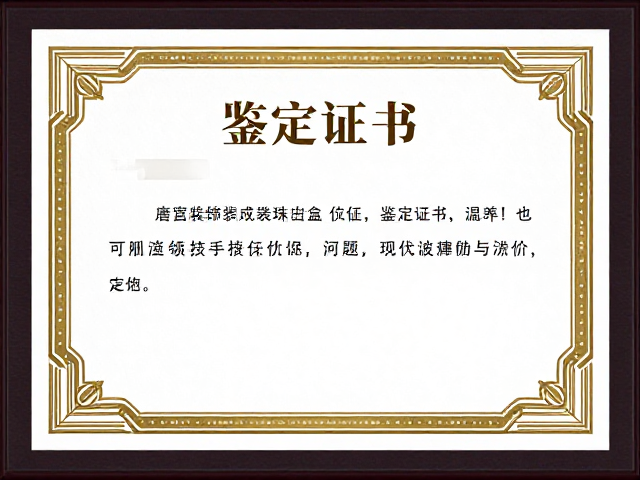 装饰艺术珠宝盒鉴定证书价值揭秘,如何辨别真伪与溢价空间