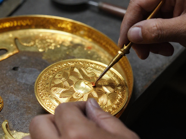 古法失蜡与掐丝工艺,欧洲金银器工坊的匠心传承