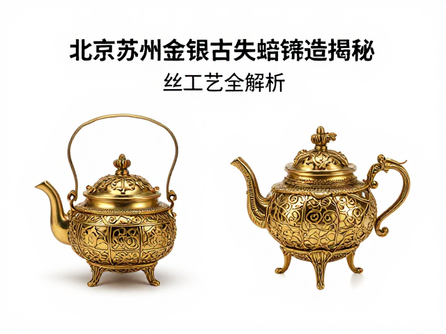 北京苏州金银器古法失蜡铸造揭秘，金属丝工艺全解析