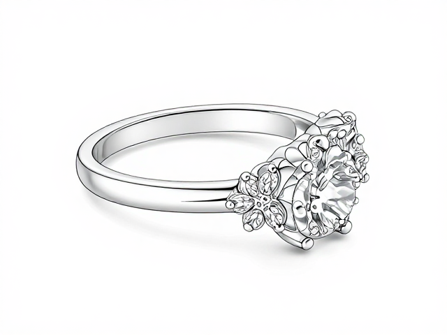 古法失蜡铸造工艺,线条流畅精准,爪镶珠宝更显灵动