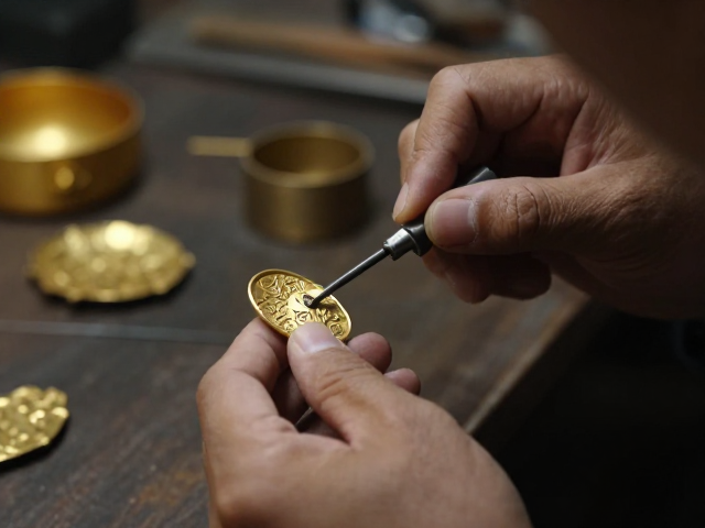 古法失蜡铸造与錾刻焊药,揭秘非遗金银器匠心工艺
