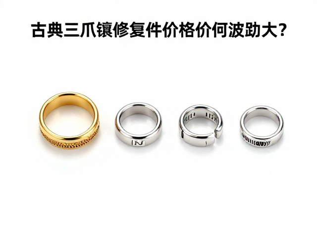 K金/铂金/银古典三爪镶修复件价格为何波动大?