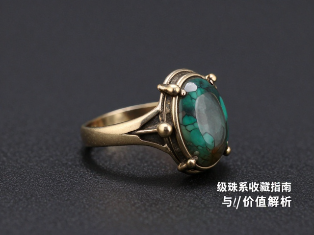 古典三爪镶珐琅戒指,古董级珠宝收藏指南与价值解析