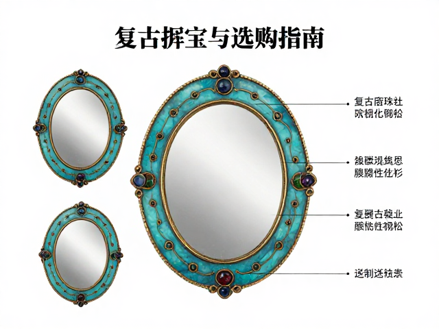 复古掐丝珐琅天然宝石镜面抛光,高颜值珠宝工艺解析与选购指南