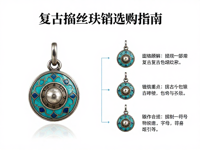 复古掐丝珐琅银饰,手工包银工艺解析与选购指南