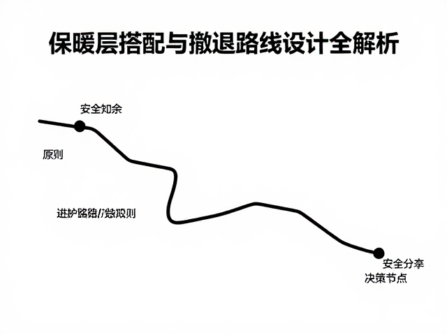 撤退路线设计原则:安全冗余与决策节点