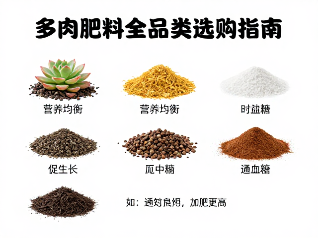 多肉肥料全品类选购指南，营养均衡促生长，通风良好时施肥更安全
