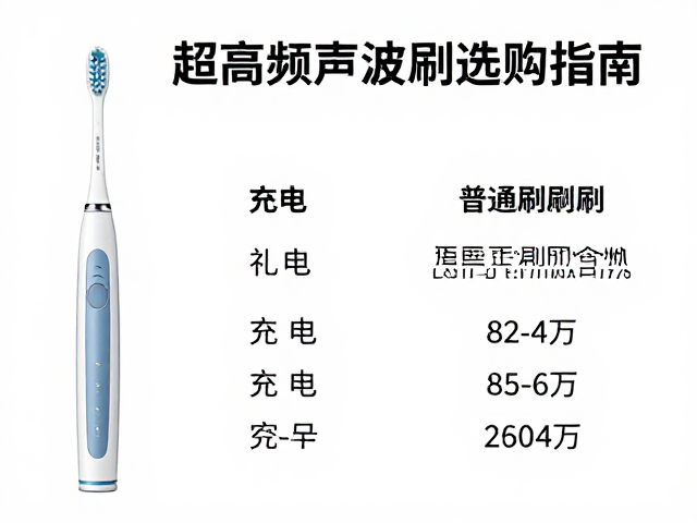 超高频声波刷的关键参数与选购逻辑