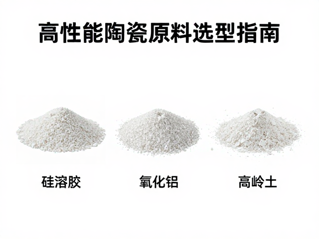 硅溶胶、氧化铝、高岭土区别与应用解析，高性能陶瓷原料选型指南