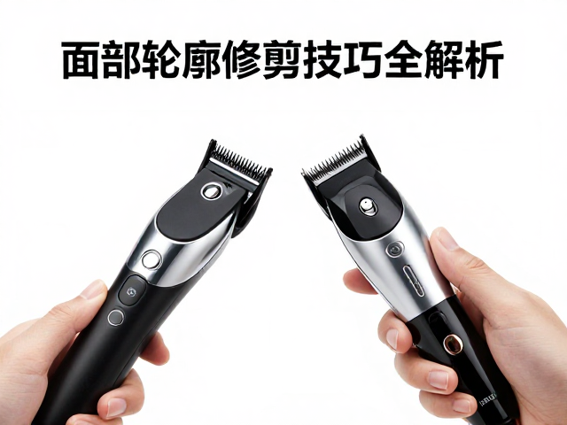 面部轮廓修剪的准备工作与工具选择