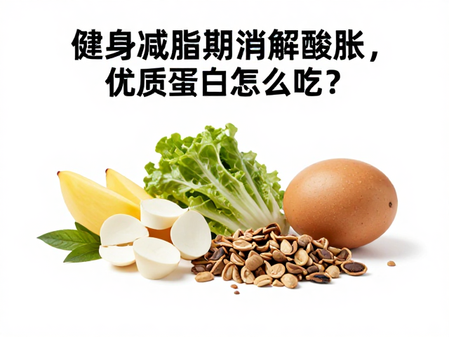 健身减脂期消解酸胀,优质蛋白怎么吃?