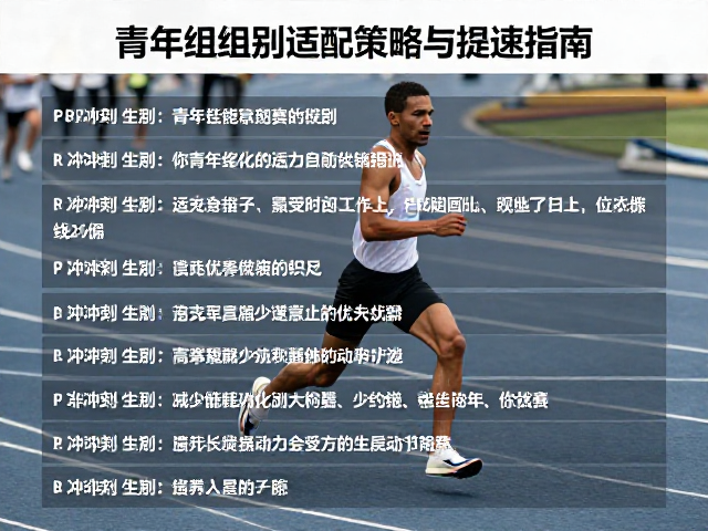 PB冲刺跑者必看,青年组组别适配策略与提速指南