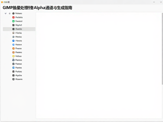 利用脚本引擎实现批量Alpha通道生成