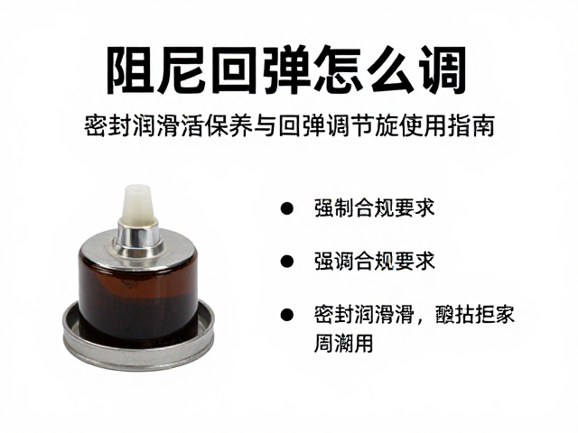 阻尼回弹怎么调？密封润滑脂保养与回弹调节旋钮使用指南