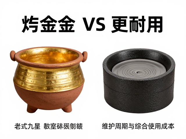 老式黏土熔金坩埚vs电力感应石墨坩埚,哪个更耐用?