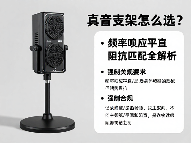录音支架怎么选？频率响应平直与阻抗匹配全解析