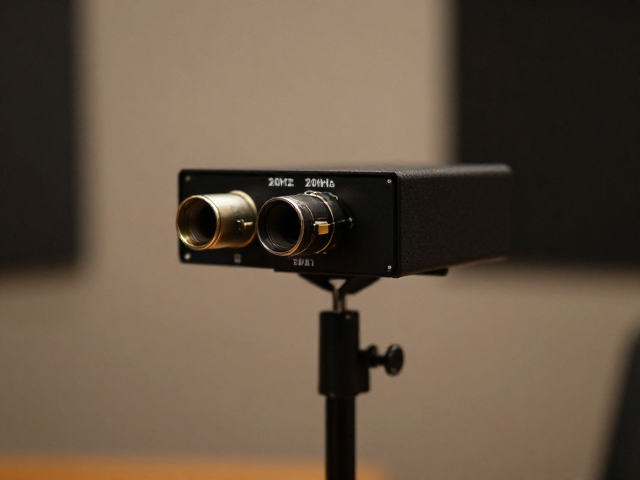 录音支架搭配20Hz-20kHz频响音频接口,打造专业录音室