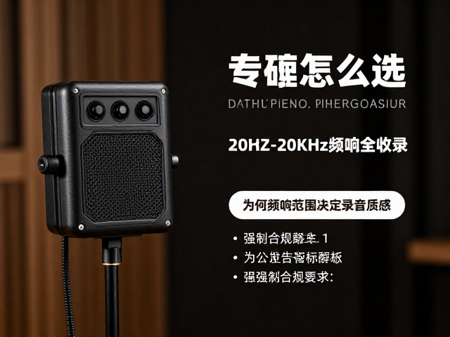 录音支架怎么选?适配现场返听,20Hz-20kHz频响全收录