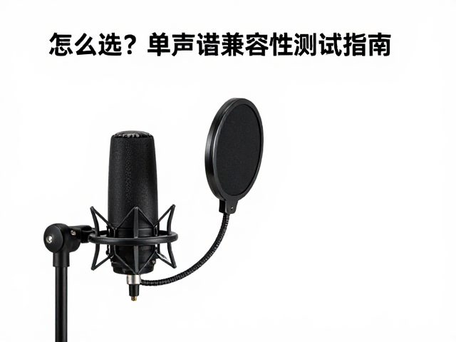 录音支架防震防喷罩怎么选?单声道兼容性测试指南