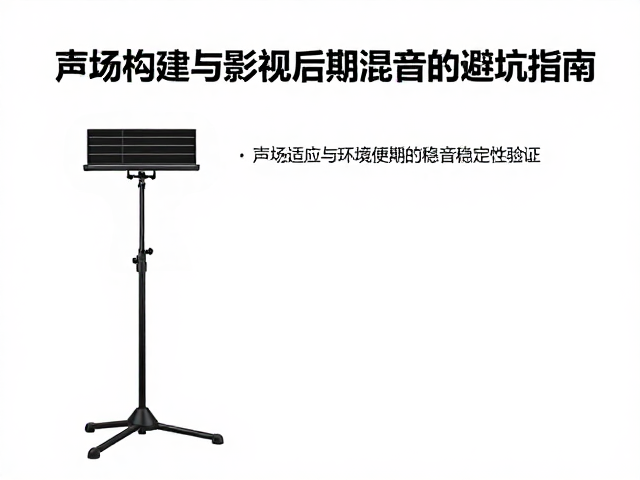 录音支架怎么选?声场构建与影视后期混音的避坑指南