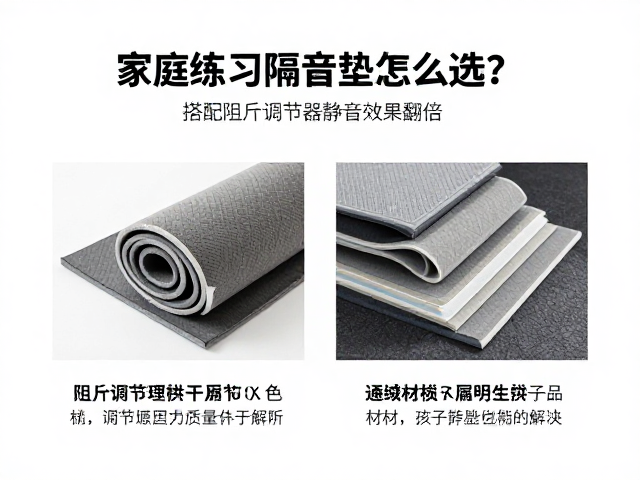 家庭练习隔音垫怎么选？搭配阻尼调节器静音效果翻倍