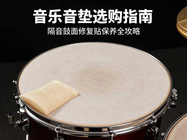 隔音垫选购指南，音乐教学室隔音与鼓面修复贴保养全攻略