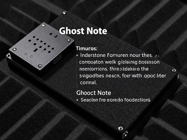Ghost Note吉他静音技巧,隔音垫与电源模块优化指南