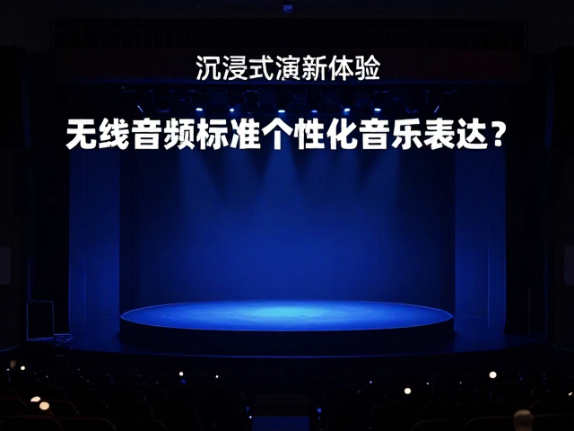 沉浸式演出新体验,无线音频标准如何满足个性化音乐表达?