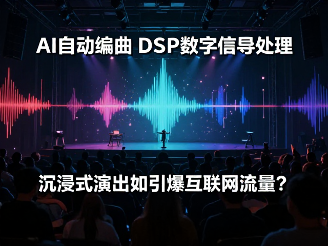 AI自动编曲,DSP数字信号处理,沉浸式演出如何引爆互联网流量?