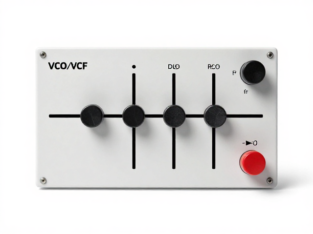 儿童型滤波器VCO/VCF物理建模,低龄声学启蒙与交互设计指南
