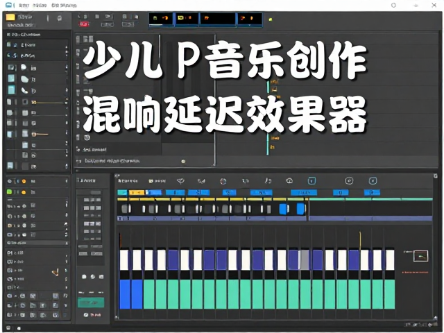 少儿音乐创作,DAW中混响延迟效果器入门教程