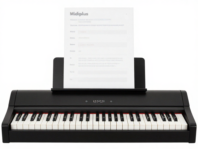 Midiplus入门级教学琴测评，千元级屏幕显示信息是否实用？