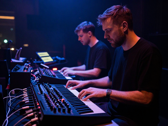 Elektron VCA在Livehouse演出，探索电子音乐与现场互动的极致融合