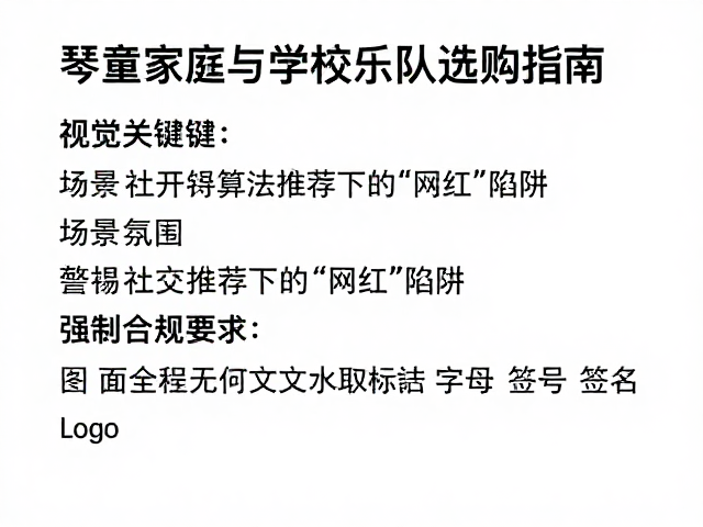 琴童家庭与学校乐队选购指南,避开社交媒体营销陷阱,选对乐器