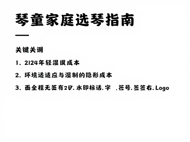 琴童家庭选琴指南，品牌年轻化下的设备调试避坑指南