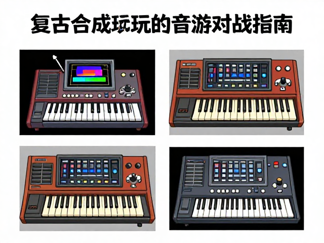 复古合成器音乐游戏,大学生也能玩的音游对战指南