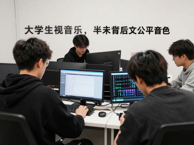 大学生音乐爱好者,告别设备调试复杂,为兴趣付费打造专属音色