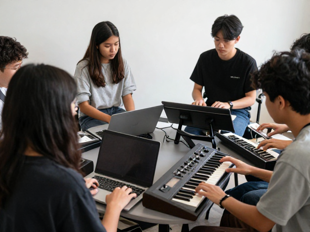 大学生音乐创作,如何用合成器在社区交流互动?