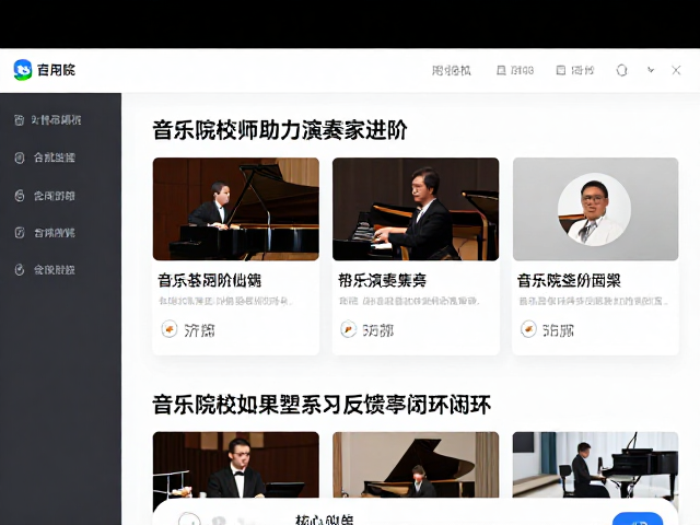 音乐院校教授推荐，在线协作平台助力演奏家进阶