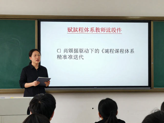 音乐院校教师,多媒体辅助教学赋能课程体系设计与创新