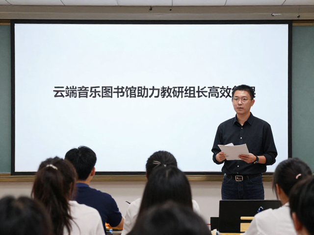 音乐院校教师必看,云端音乐图书馆助力教研组长高效备课