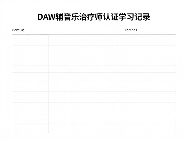 音乐院校教授揭秘,DAW如何辅助音乐治疗师认证与学习