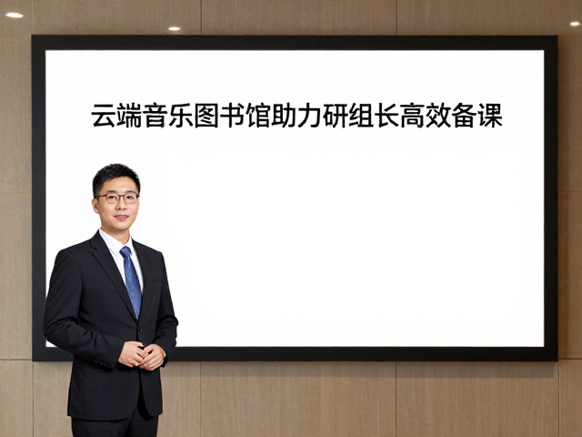 音乐院校教师必看,云端音乐图书馆助力教研组长高效备课