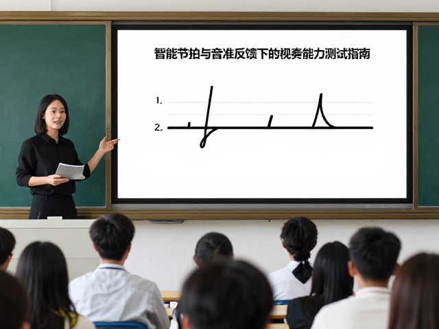 音乐院校教师必看,智能节拍与音准反馈下的视奏能力测试指南