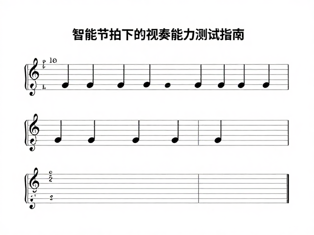 音乐院校教师必看,智能节拍与音准反馈下的视奏能力测试指南